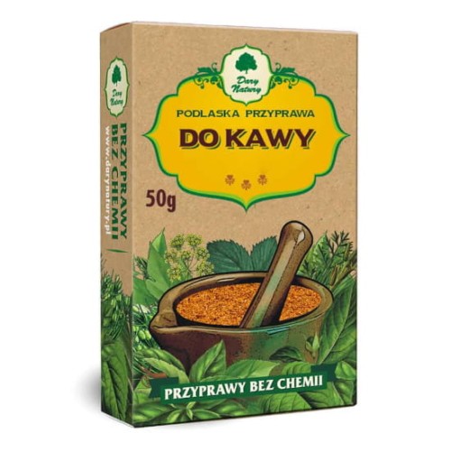 Podlaska przyprawa do kawy 50g Dary Natury