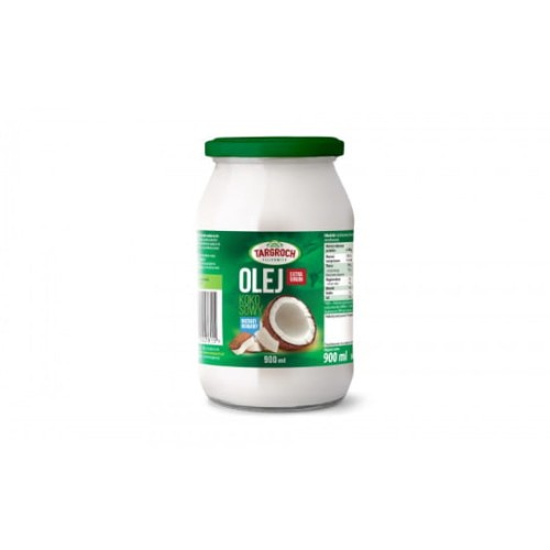 Olej kokosowy nierafinowany 900 ml  - tłoczony na zimno