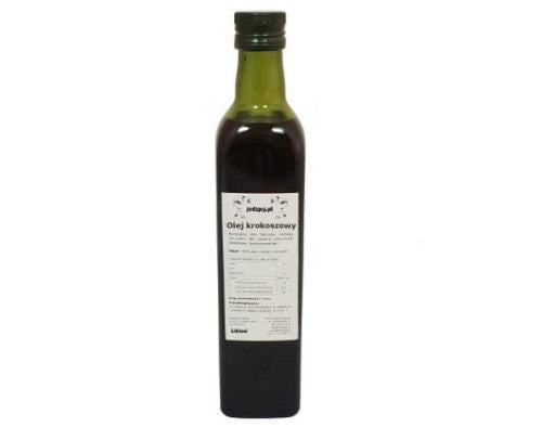 Olej z krokosza 500ml -tłoczony na zimno -jedzpij