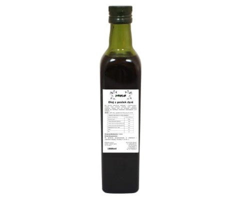 Olej z pestek dyni 1000ml  - świeżo tłoczony