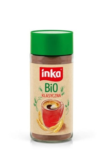 Rozpuszczalna kawa zbożowa klasyczna BIO 100g Inka