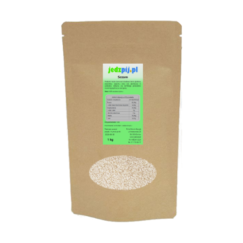 Sezam ziarno 1kg - jedzpij